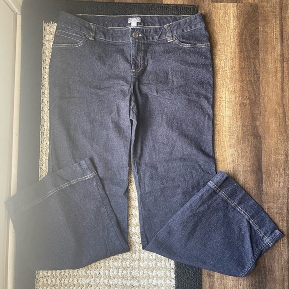 J. Jill Denim - J. Jill dark wash flare leg jeans